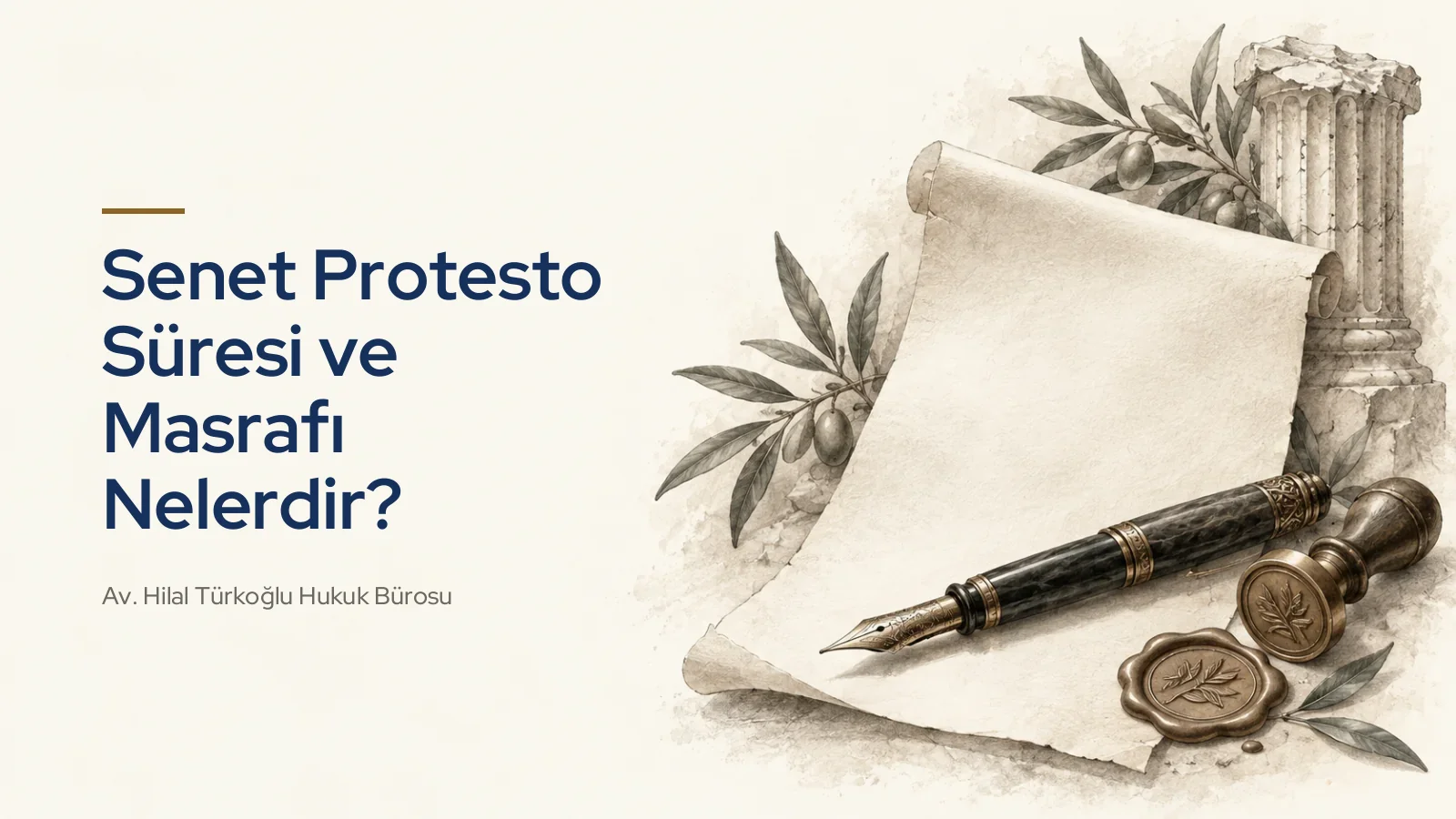 Senet Protesto Süresi ve Masrafı Nelerdir?